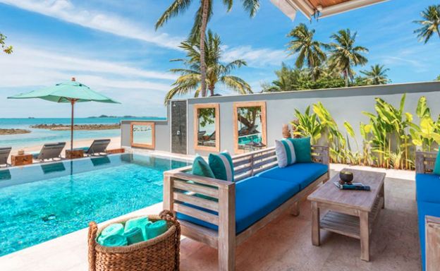 Ultra Luxury 6 Bedroom Beachfront Villa in Laem Sor
