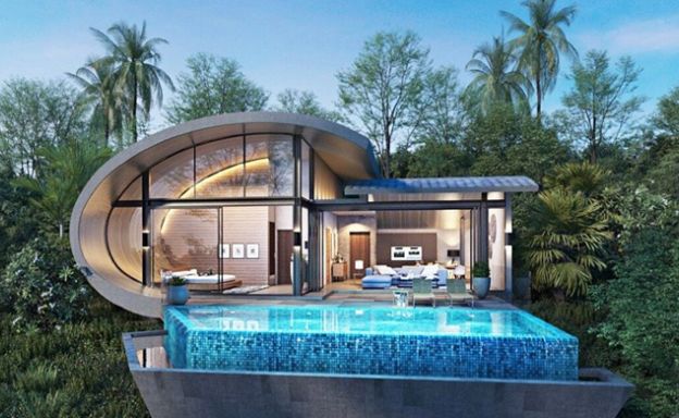 Unique 2 Bed Luxury Sea View Villas in Chaweng Noi