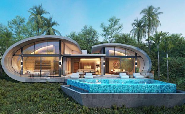 Unique 2 Bed Luxury Sea View Villas in Chaweng Noi