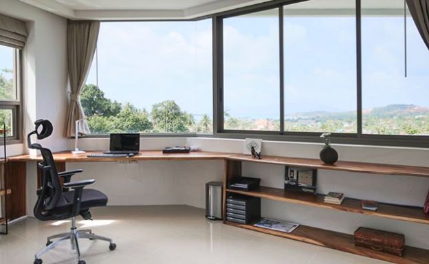 Unique Modern Panoramic Sea View Villa in Plai Laem