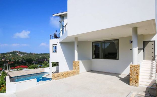 Unique Modern Panoramic Sea View Villa in Plai Laem