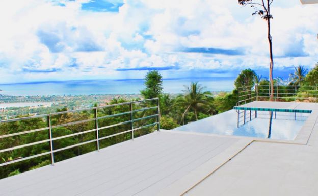 New 3 Bedroom Modern Sea View Villa in Chaweng Hills