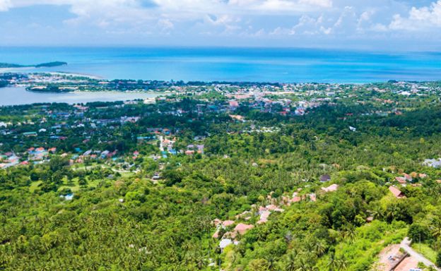 New 3 Bedroom Modern Sea View Villa in Chaweng Hills