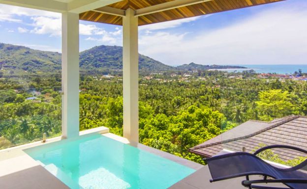 Tropical Modern 5 Bedroom Villa on Lamai Hillside