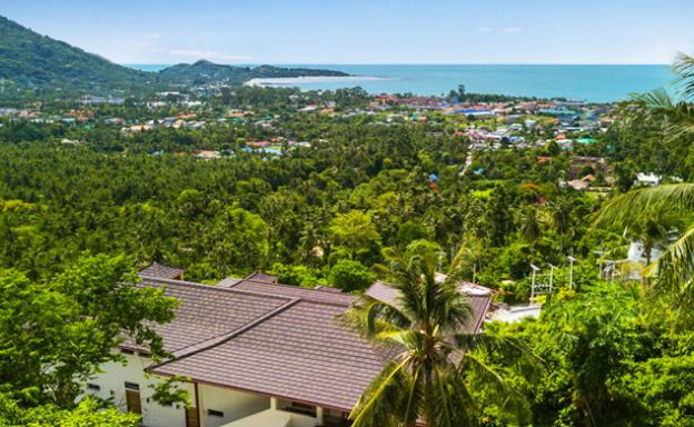 Tropical Modern 5 Bedroom Villa on Lamai Hillside