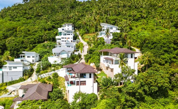 Tropical Modern 5 Bedroom Villa on Lamai Hillside