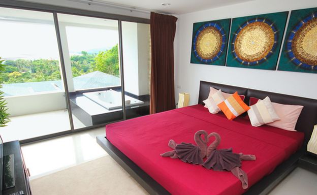 Modern 1 Bed Sea View Apartment for Sale in Lamai