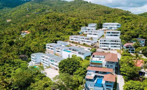 Modern 1 Bed Sea View Apartment for Sale in Lamai