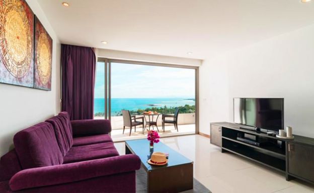 Modern 1 Bed Sea View Apartment for Sale in Lamai