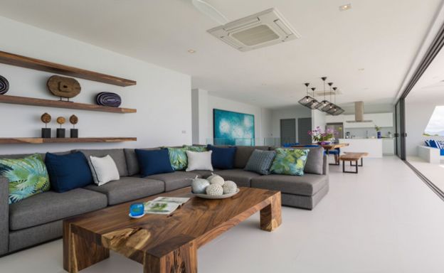 Luxury 3 Bedroom Sea view Villas by Plai Laem Beach
