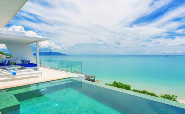 Luxury 3 Bedroom Sea view Villas by Plai Laem Beach