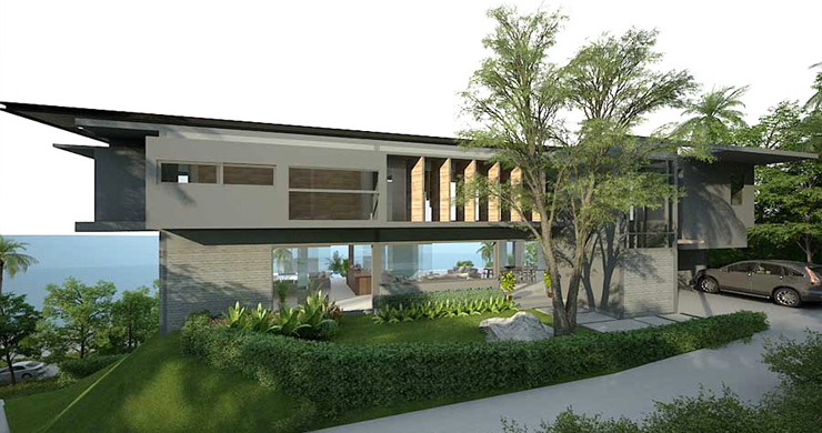 Ultra-Luxury 5 Bedroom Sea view Villa in Chaweng Noi-9