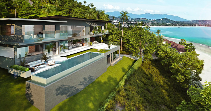 Ultra-Luxury 5 Bedroom Sea view Villa in Chaweng Noi-1