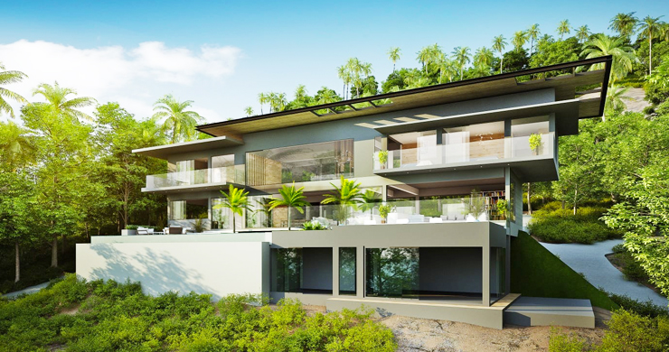 Ultra-Luxury 5 Bedroom Sea view Villa in Chaweng Noi-2