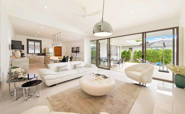 Chic Modern 2 Bedroom Pool Villa in Peaceful Plai Laem