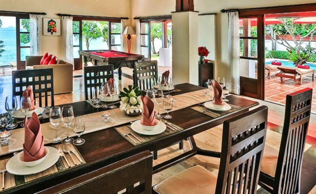 Premium Beachfront 5 Bed Luxury Pool Villa in Bangrak