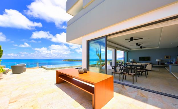 Chic 4 Bed Luxury Zen Sea view Villa in Choeng Mon