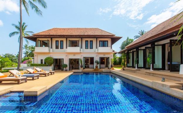 Palatial Tropical 4 Bed Pool Villa by Bangrak Beach
