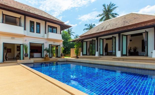 Palatial Tropical 4 Bed Pool Villa by Bangrak Beach