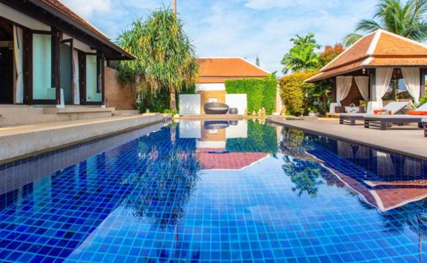 Palatial Tropical 4 Bed Pool Villa by Bangrak Beach