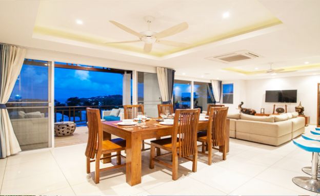 Beautiful 3 Bed Sea view Villa by Choeng Mon Beach