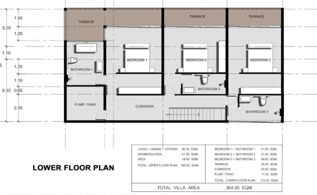 Contemporary 3-Bed Sea view Villas by Chaweng Noi