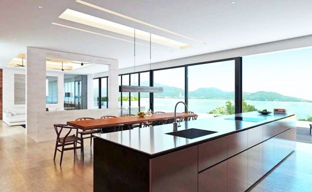 Sleek Modern 5-Bed Luxury Oceanfront Villa in Phuket
