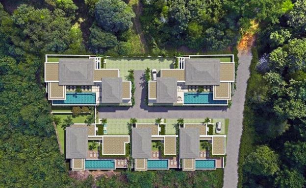 New 2-3 Bedroom Bali Luxury Pool Villas in Bophut