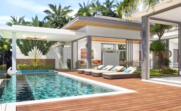 New 2-3 Bedroom Bali Luxury Pool Villas in Bophut