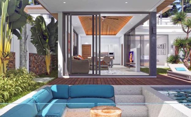 New 2-3 Bedroom Bali Luxury Pool Villas in Bophut