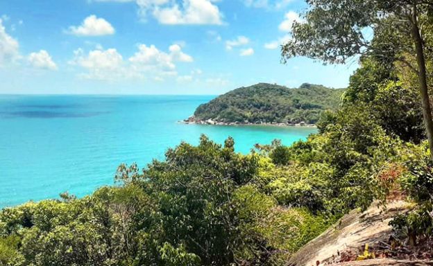 Close-up Panoramic Sea view Land Plot on Crystal Bay