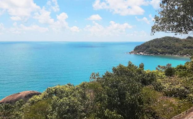 Close-up Panoramic Sea view Land Plot on Crystal Bay