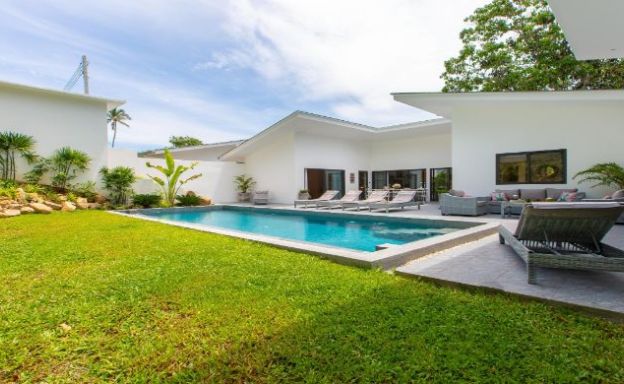 Modern 4 Bed Pool Villa 500m to Chaweng Noi Beach