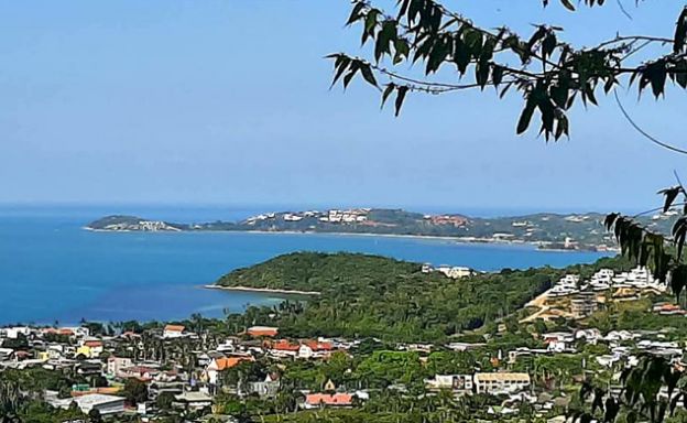 Panoramic Sea view Land for Sale on Bophut Hillside
