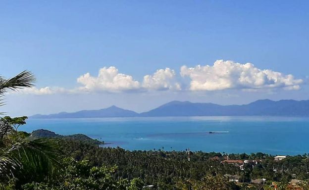 Panoramic Sea view Land for Sale on Bophut Hillside