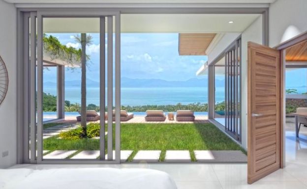 New Luxury 4 Bed Bali Sea-view Villas in Bophut Hills