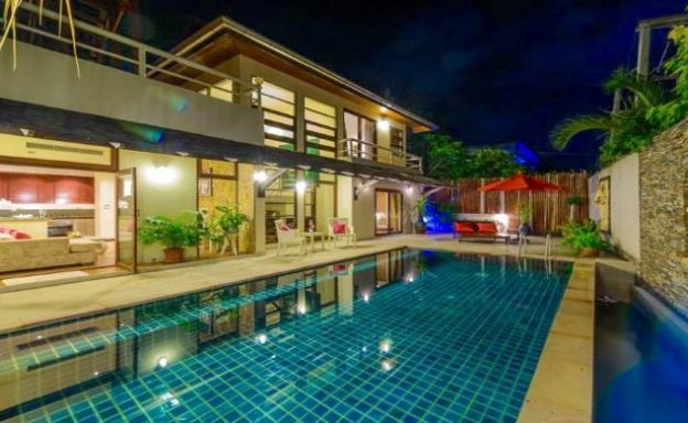 Tropical 3 Bedroom Pool Villa Close to Bangrak Beach
