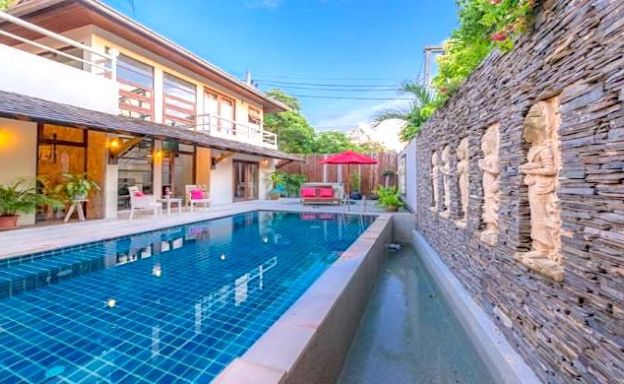 Tropical 3 Bedroom Pool Villa Close to Bangrak Beach