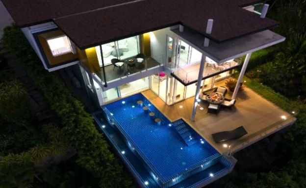 Contemporary 4 Bed Luxury Pool Villa in Chaweng Noi