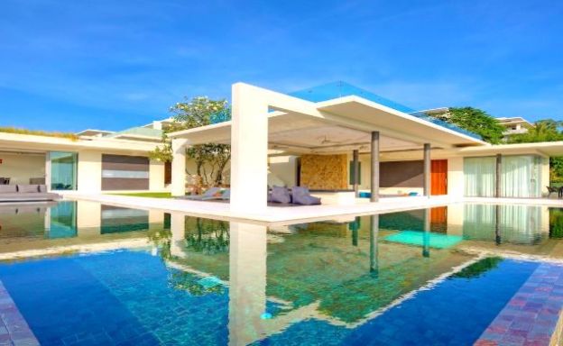Ultra-Luxury 4 Bed Sea view Pool Villa in Choeng Mon