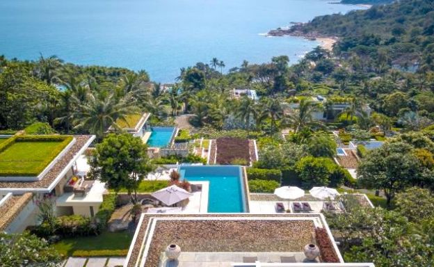 Magnificent Beachfront Villa on Choeng Mon Peninsular