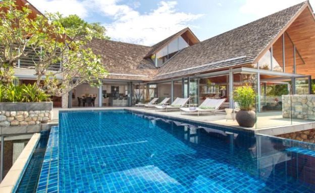 Luxury 6 Bed Oceanfront Pool Villa for Sale in Phuket