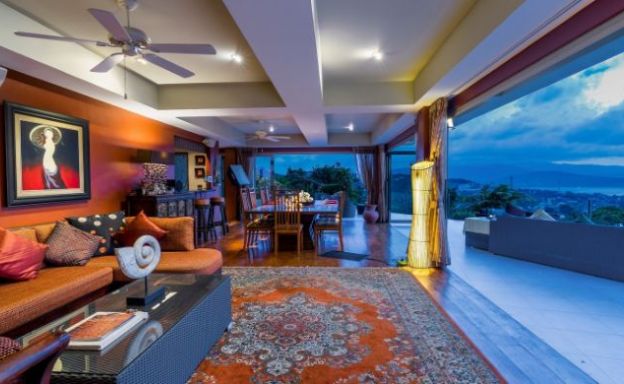 Charming 7 Bed Tropical Sea view Villa in Choeng Mon