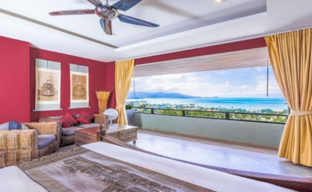 Charming 7 Bed Tropical Sea view Villa in Choeng Mon