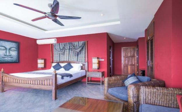 Charming 7 Bed Tropical Sea view Villa in Choeng Mon