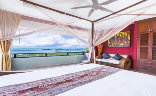 Charming 7 Bed Tropical Sea view Villa in Choeng Mon