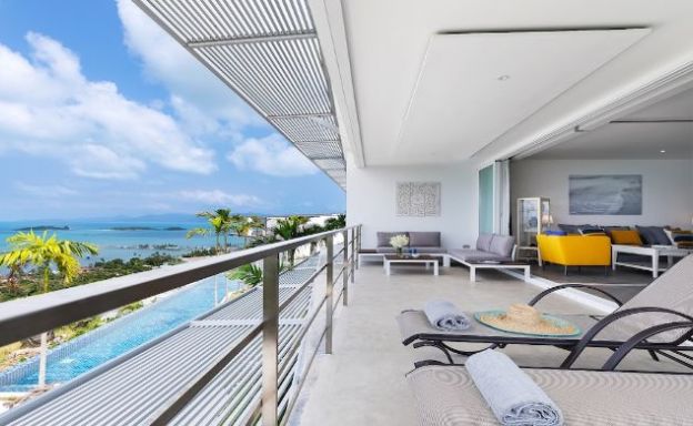 Luxury 3 Bedroom Sea View Apartment in Big Buddha