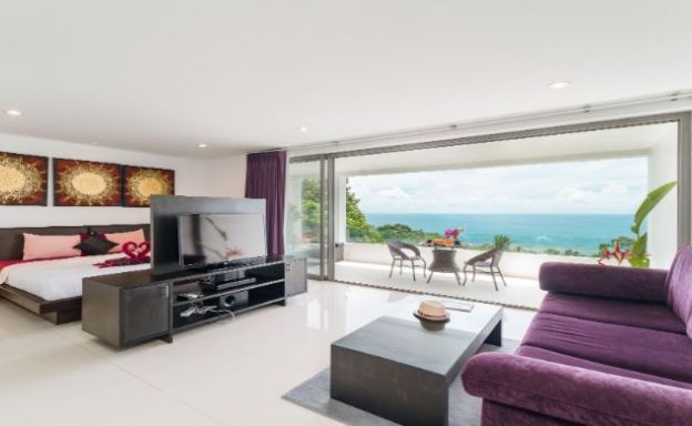 Modern 1-2 Bedroom  Sea View Apartments in Lamai
