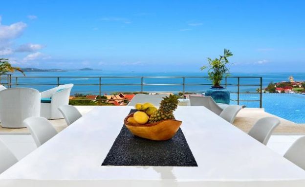 Luxury 4 Bed Unique Sea view Villa by Bangrak Beach