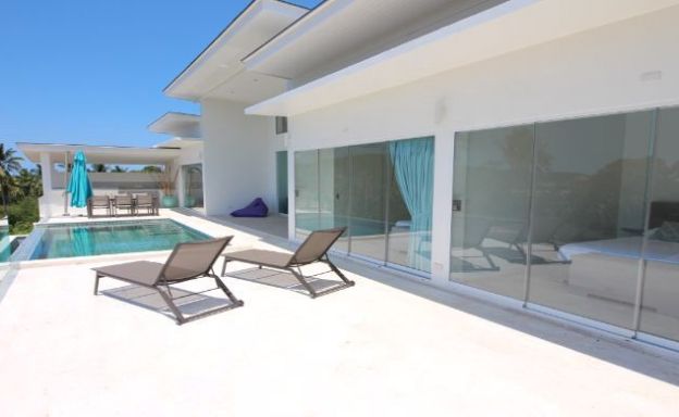 Panoramic 3 Bed Modern Sea View Pool Villa in Bophut